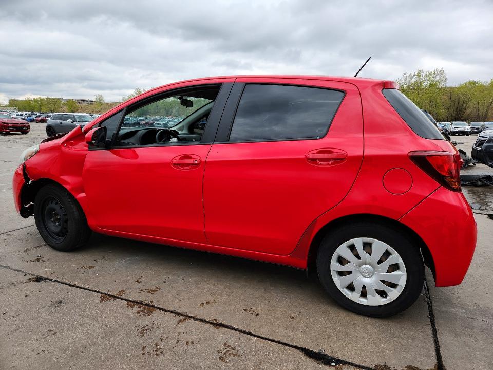 2015 Toyota Yaris მანქანა იყიდება აუქციონზე, vin: VNKKTUD30FA027057, აუქციონის ნომერი: 51696166