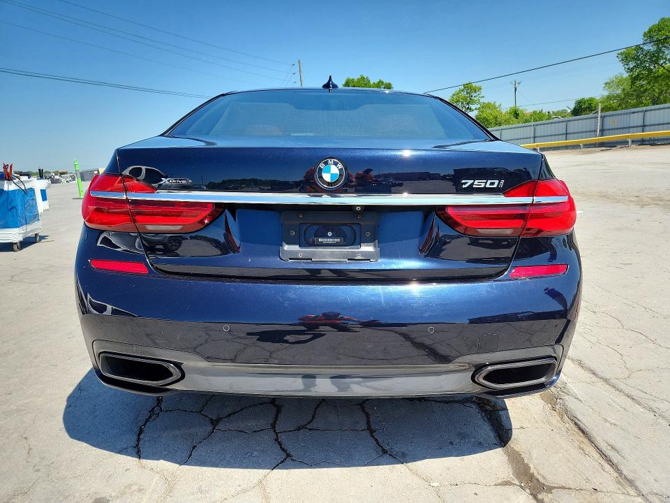 Aukcja sprzedaży 2017 Bmw 750, vin: WBA7F2C50HG422379, numer aukcji: 50594226