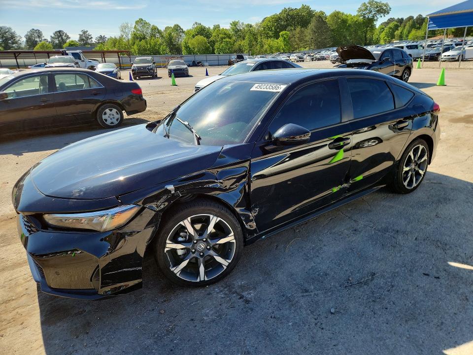 49233586 :رقم المزاد ، 19XFL4H98SE014525 vin ، 2025 Honda Civic مزاد بيع