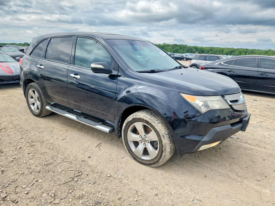 51542596 :رقم المزاد ، 2HNYD28829H528249 vin ، 2009 Acura Mdx مزاد بيع