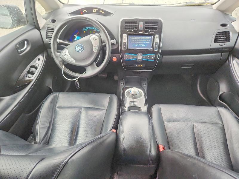 49196436 :رقم المزاد ، 1N4AZ0CP9FC320109 vin ، 2015 Nissan Leaf مزاد بيع