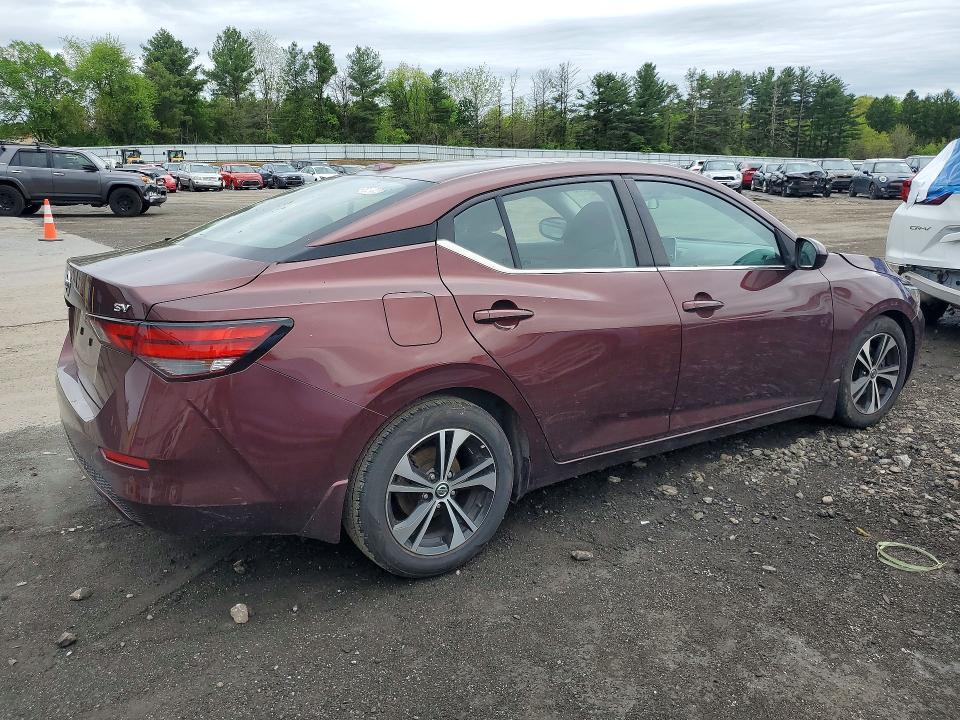 2021 Nissan Sentra მანქანა იყიდება აუქციონზე, vin: 3N1AB8CV9MY202127, აუქციონის ნომერი: 51359066