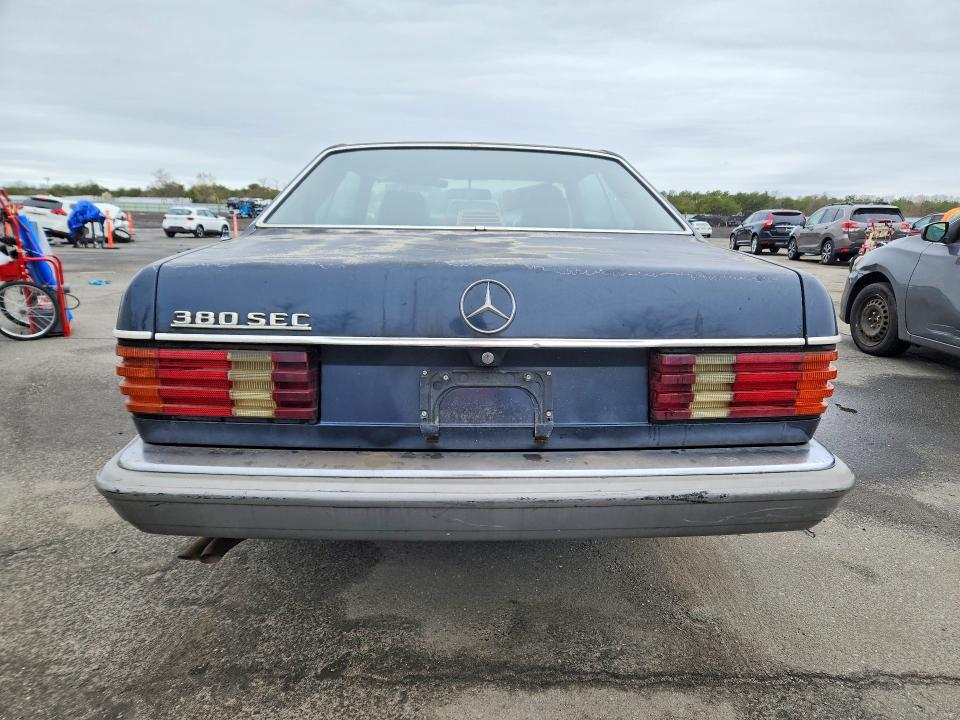 1982 Mercedes-benz 380 მანქანა იყიდება აუქციონზე, vin: WDBCA43A5CB002436, აუქციონის ნომერი: 50783216