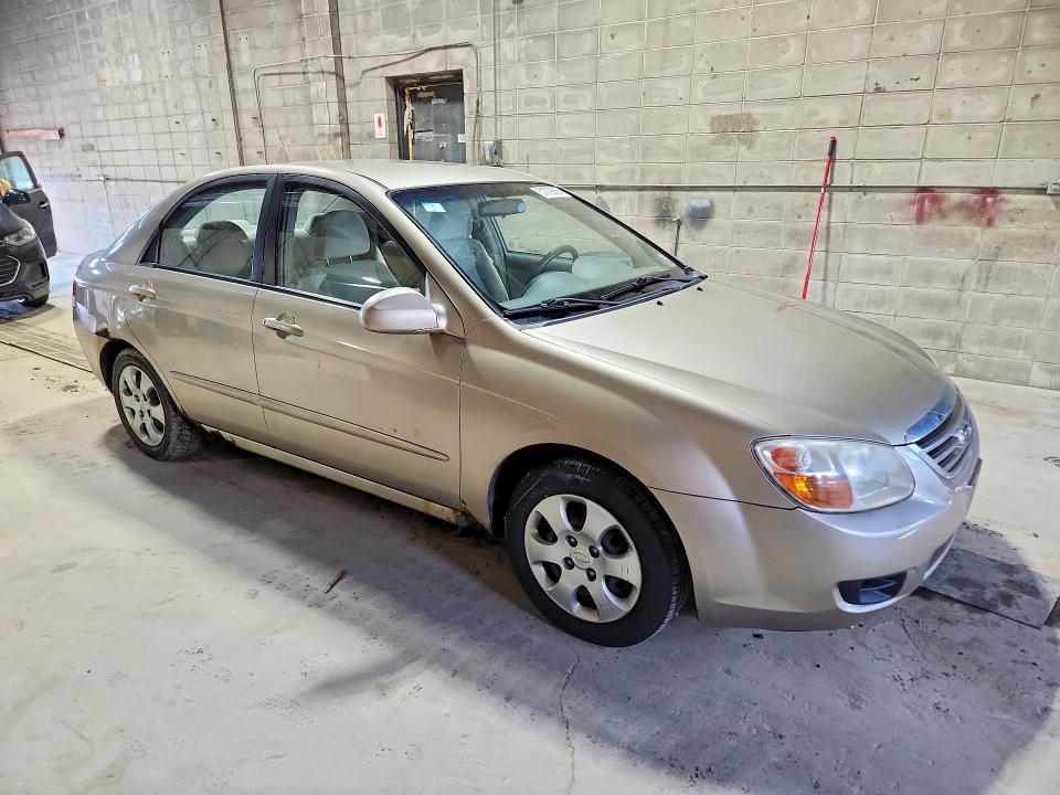 51779686 :رقم المزاد ، KNAFE121775401305 vin ، 2007 Kia Spectra مزاد بيع