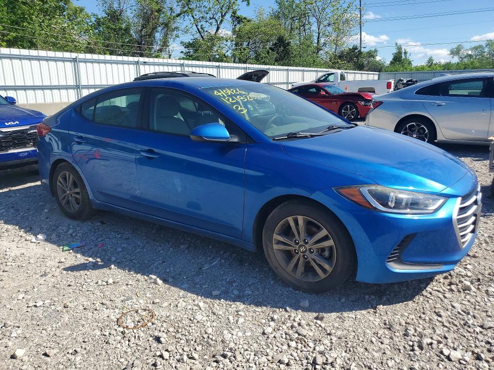 50342546 :رقم المزاد ، 5NPD84LF1JH245248 vin ، 2018 Hyundai Elantra مزاد بيع