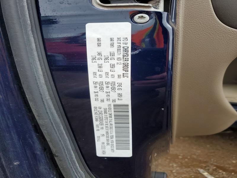 2013 Chrysler Town & Country მანქანა იყიდება აუქციონზე, vin: 2C4RC1CG6DR634289, აუქციონის ნომერი: 51443356
