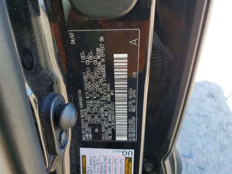 Aukcja sprzedaży 2007 Lexus Gx, vin: JTJBT20X670143101, numer aukcji: 49248966