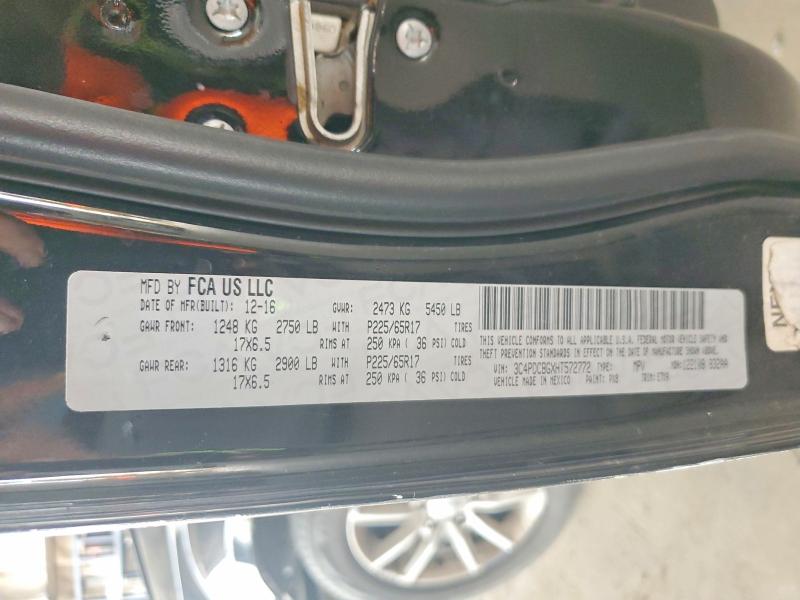 Продажа на аукционе авто 2017 Dodge Journey, vin: 3C4PDCBGXHT572772, номер лота: 48701546
