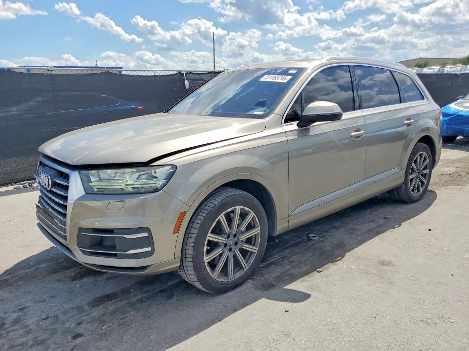 2017 Audi Q7 მანქანა იყიდება აუქციონზე, vin: WA1VABF72HD033308, აუქციონის ნომერი: 51165746