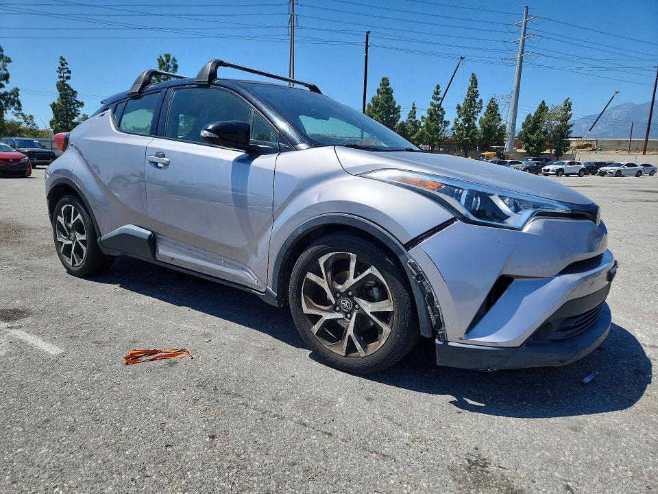 2019 Toyota C-hr მანქანა იყიდება აუქციონზე, vin: JTNKHMBX6K1032494, აუქციონის ნომერი: 50636346
