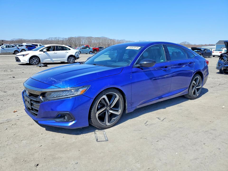 2021 Honda Accord მანქანა იყიდება აუქციონზე, vin: 1HGCV1F37MA019541, აუქციონის ნომერი: 49063876
