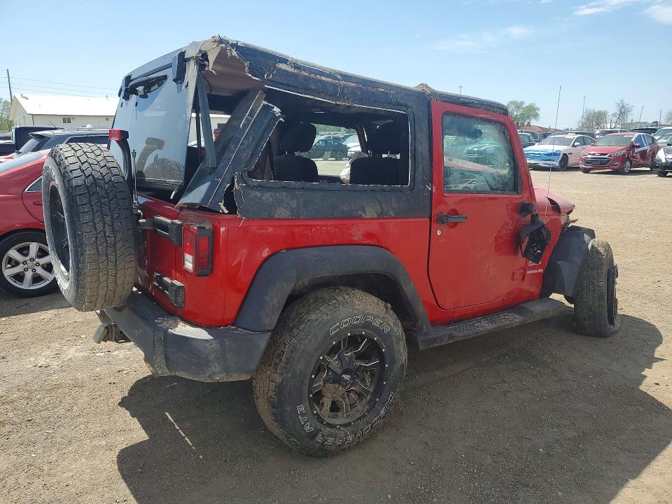 Продажа на аукционе авто 2012 Jeep Wrangler, vin: 1C4AJWAG3CL231252, номер лота: 50173476