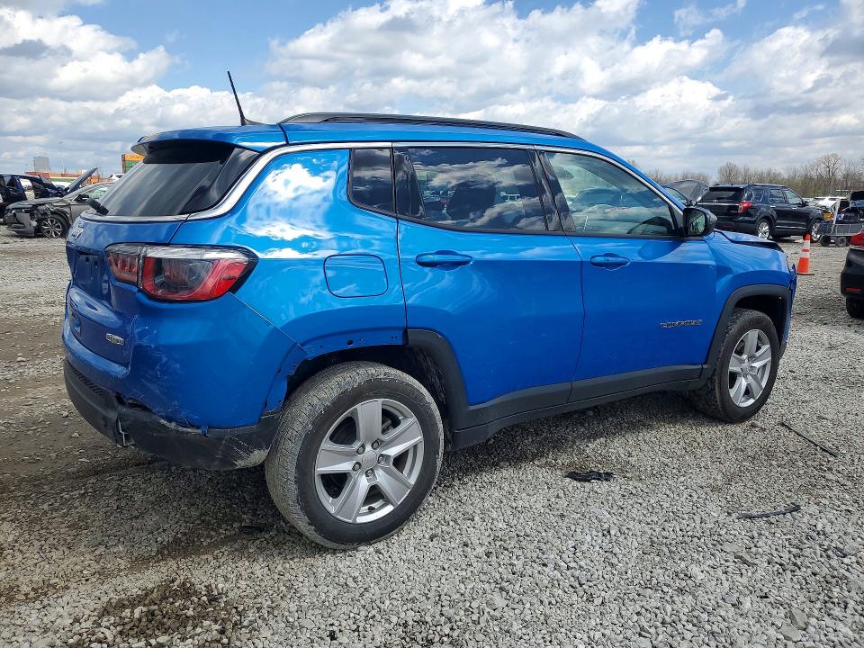 Продажа на аукционе авто 2022 Jeep Compass, vin: 3C4NJDBB6NT216972, номер лота: 48972406