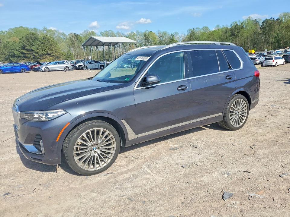 2019 Bmw X7 მანქანა იყიდება აუქციონზე, vin: 5UXCW2C50KLB43791, აუქციონის ნომერი: 48596866