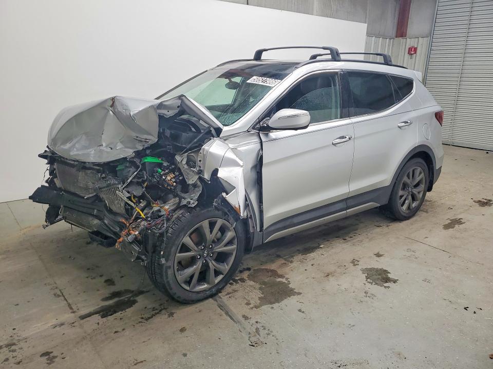 2018 Hyundai Santa Fe Sport მანქანა იყიდება აუქციონზე, vin: 5XYZW4LA4JG509408, აუქციონის ნომერი: 50527986