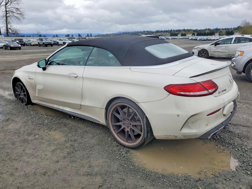 2017 Mercedes-benz C მანქანა იყიდება აუქციონზე, vin: WDDWK8HB4HF477909, აუქციონის ნომერი: 49515666