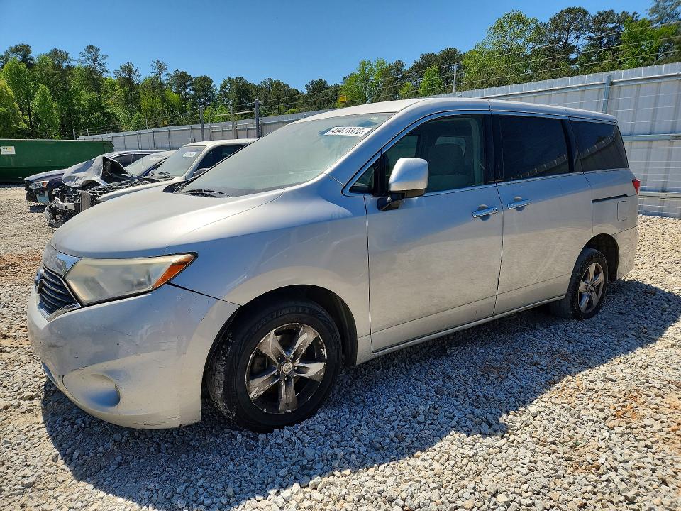 2015 Nissan Quest მანქანა იყიდება აუქციონზე, vin: JN8AE2KP8F9122061, აუქციონის ნომერი: 49471876
