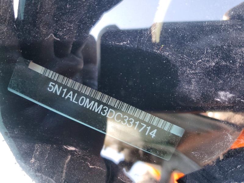 Продаж на аукціоні авто 2013 Infiniti Jx35, vin: 5N1AL0MM3DC331714, номер лоту: 50469916