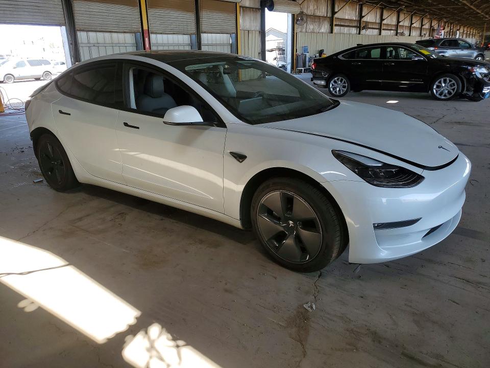 2023 Tesla Model 3 მანქანა იყიდება აუქციონზე, vin: 5YJ3E1EB0PF593711, აუქციონის ნომერი: 58954216