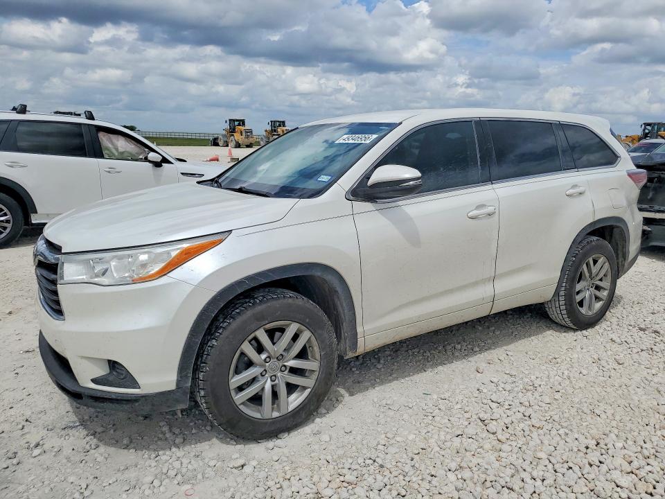 49346956 :رقم المزاد ، 5TDZARFH1ES005010 vin ، 2014 Toyota Highlander مزاد بيع