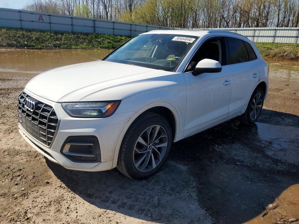 50454846 :رقم المزاد ، WA1AAAFYXM2076785 vin ، 2021 Audi Q5 مزاد بيع