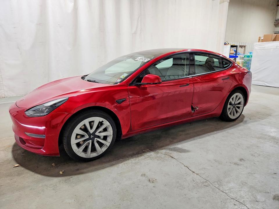 50135416 :رقم المزاد ، 5YJ3E1EA4NF369152 vin ، 2022 Tesla Model 3 مزاد بيع