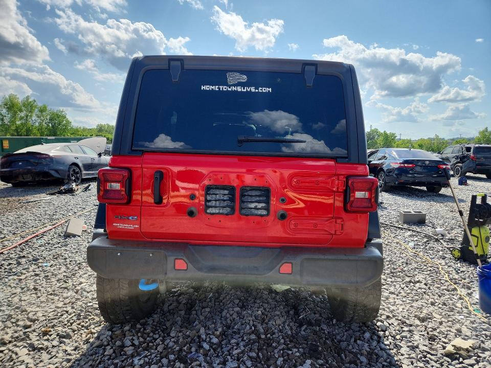 49638786 :رقم المزاد ، 1C4JJXR68NW205846 vin ، 2022 Jeep Wrangler Unlimited مزاد بيع