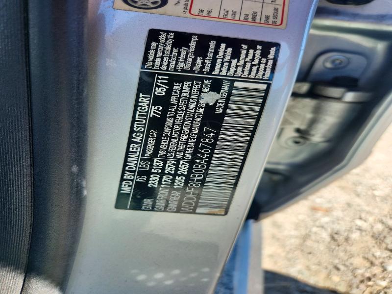 Продажа на аукционе авто 2011 Mercedes-benz E, vin: WDDHF8HB0BA467847, номер лота: 50921456