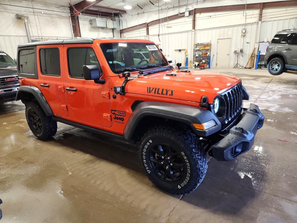 48275256 :رقم المزاد ، 1C4HJXDG2LW209998 vin ، 2020 Jeep Wrangler Unlimited مزاد بيع
