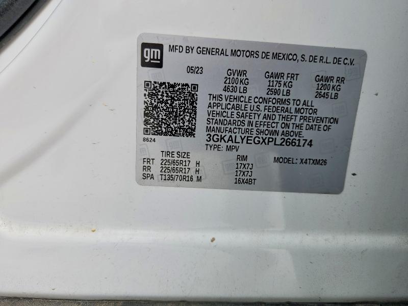 48564726 :رقم المزاد ، 3GKALYEGXPL266174 vin ، 2023 Gmc Terrain مزاد بيع