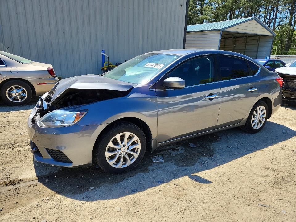 Продажа на аукционе авто 2018 Nissan Sentra, vin: 3N1AB7AP6JY213662, номер лота: 51087956