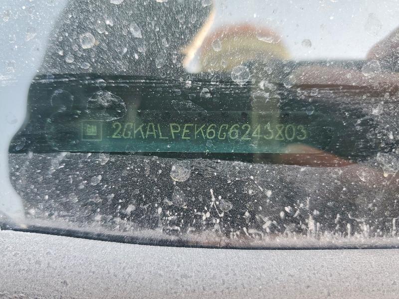 50095586 :رقم المزاد ، 2GKALPEK6G6243803 vin ، 2016 Gmc Terrain مزاد بيع