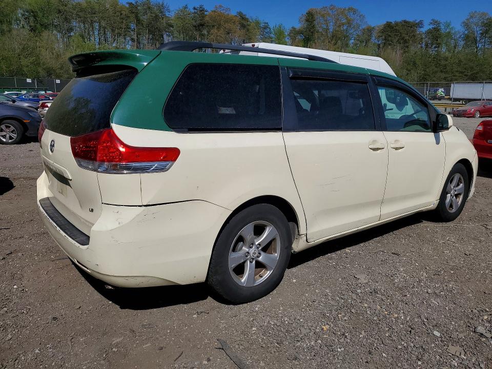 Продаж на аукціоні авто 2011 Toyota Sienna, vin: 5TDKK3DC9BS012477, номер лоту: 47779866
