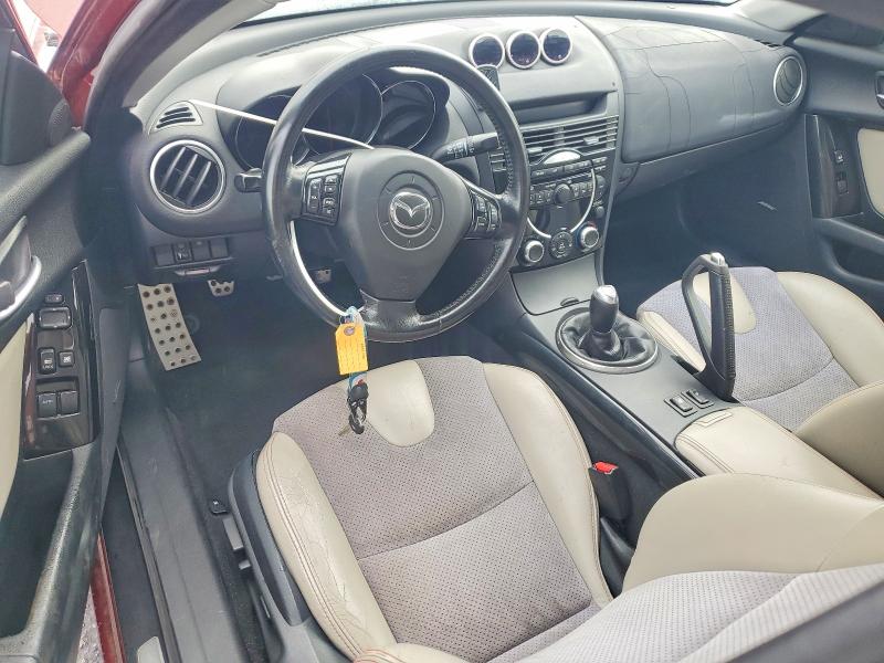 50703646 :رقم المزاد ، JM1FE173660203467 vin ، 2006 Mazda Rx8 مزاد بيع