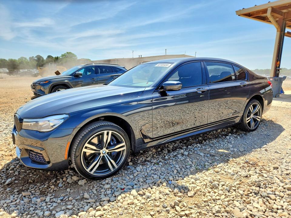 2017 Bmw 740 მანქანა იყიდება აუქციონზე, vin: WBA7E2C50HG740036, აუქციონის ნომერი: 50765936
