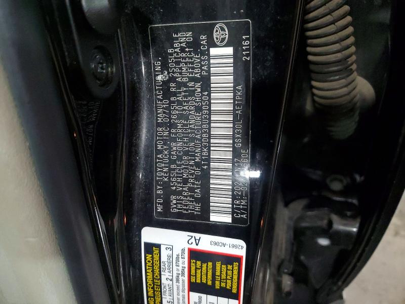 Продажа на аукционе авто 2011 Toyota Avalon, vin: 4T1BK3DB3BU390504, номер лота: 51607926