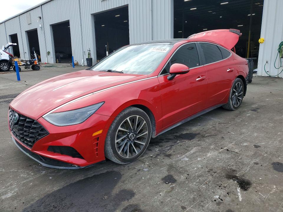 51168626 :رقم المزاد ، 5NPEH4J27MH064387 vin ، 2021 Hyundai Sonata مزاد بيع