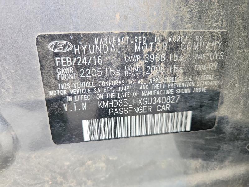 Продажа на аукционе авто 2016 Hyundai Elantra Gt, vin: KMHD35LHXGU340827, номер лота: 51553186