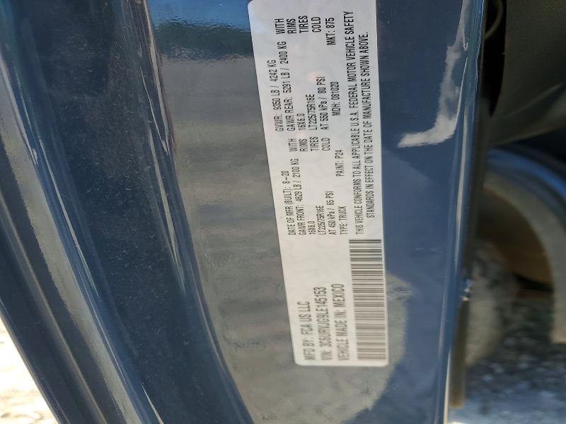 Продажа на аукционе авто 2020 Ram Promaster 3500, vin: 3C6URVJG9LE145153, номер лота: 48238316