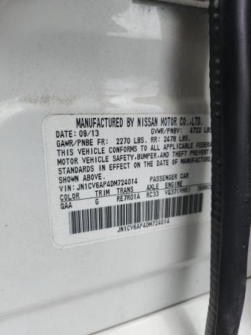 Продажа на аукционе авто 2013 Infiniti G37 Sedan, vin: JN1CV6AP4DM724014, номер лота: 48766676