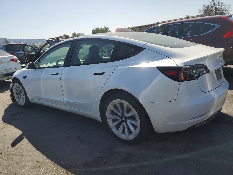 50484556 :رقم المزاد ، 5YJ3E1EA1NF144784 vin ، 2022 Tesla Model 3 مزاد بيع