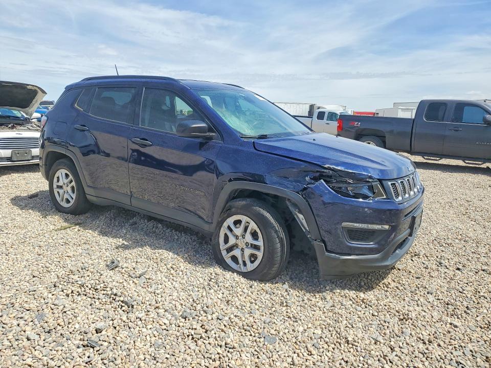 Aukcja sprzedaży 2018 Jeep Compass, vin: 3C4NJCABXJT136919, numer aukcji: 48938216