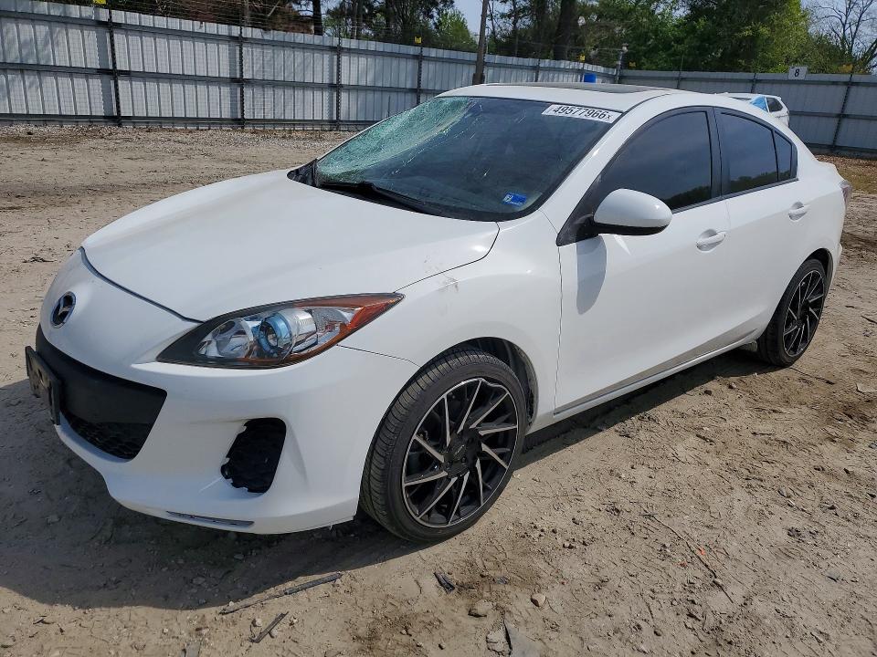 2012 Mazda 3 მანქანა იყიდება აუქციონზე, vin: JM1BL1V89C1544547, აუქციონის ნომერი: 49577966