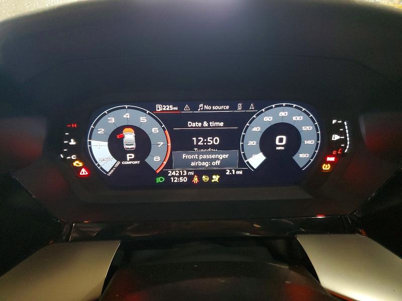 2024 Audi A3 მანქანა იყიდება აუქციონზე, vin: WAUHUDGY2RA130442, აუქციონის ნომერი: 48988466