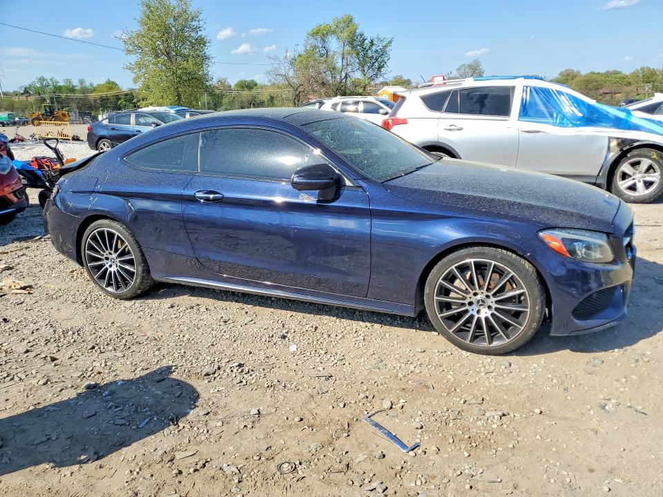 2018 Mercedes-benz C მანქანა იყიდება აუქციონზე, vin: WDDWJ4JB3JF721707, აუქციონის ნომერი: 49451486