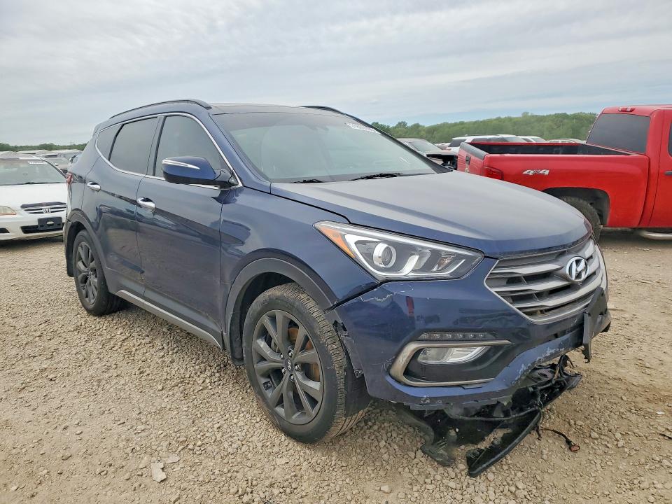 2017 Hyundai Santa Fe Sport მანქანა იყიდება აუქციონზე, vin: 5XYZWDLA9HG452245, აუქციონის ნომერი: 51860006