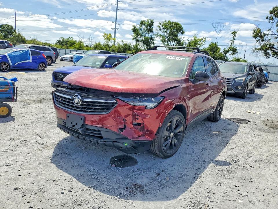 2021 Buick Envision მანქანა იყიდება აუქციონზე, vin: LRBFZNR49MD104826, აუქციონის ნომერი: 49540276