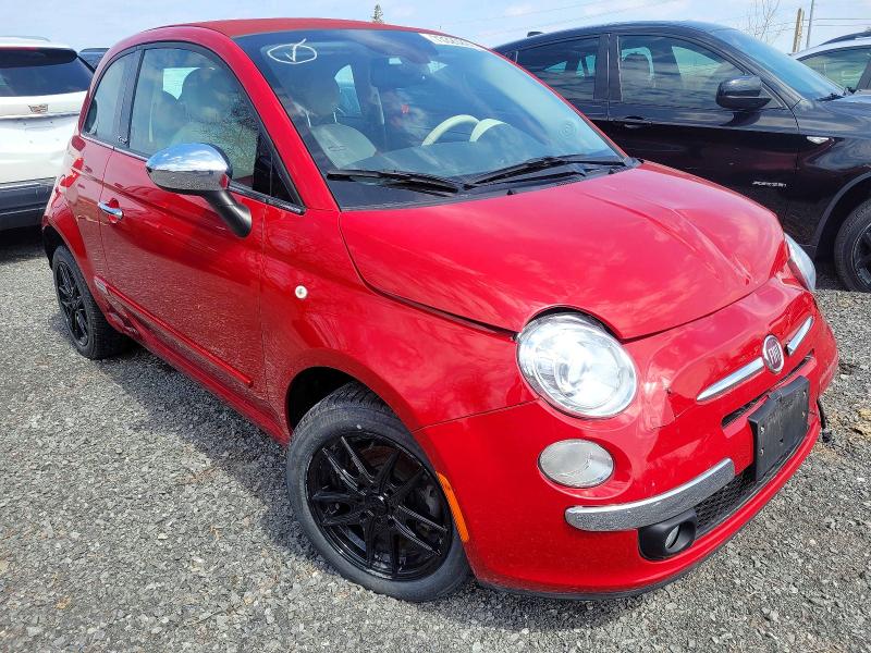 51208766 :رقم المزاد ، 3C3CFFER4DT515814 vin ، 2013 Fiat 500 مزاد بيع
