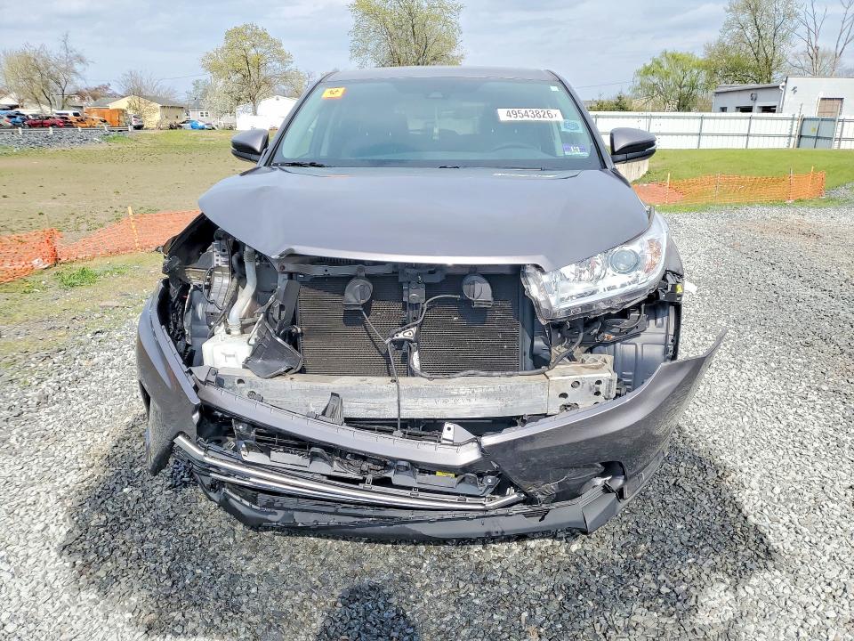 Aukcja sprzedaży 2017 Toyota Highlander, vin: 5TDZARFH8HS024397, numer aukcji: 49543826