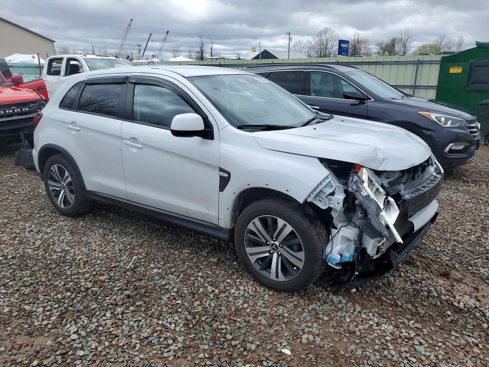 2022 Mitsubishi Outlander Sport მანქანა იყიდება აუქციონზე, vin: JA4ARUAU2NU023146, აუქციონის ნომერი: 51826756